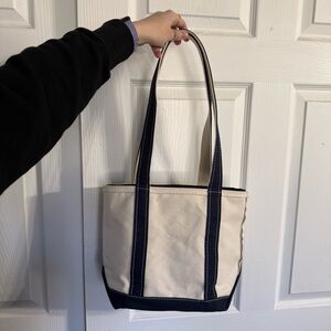 Ll Bean Boat & Tote Small w/ Long straps